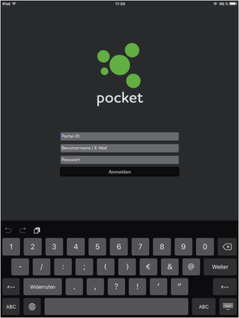 Pocket Login